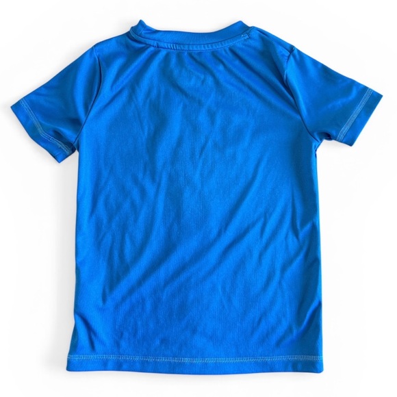 Under Armour Boys Blue Short Sleeve Rash Guard Swim Shirt - Size 4T - Picture 3 of 4